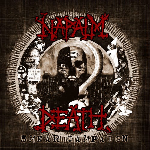Napalm Death Smear Campaign LP/Vinyl Napalm Death Smear Campaign LP/Vinyl