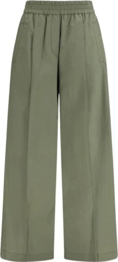 Brunello Cucinelli, Dame, Bukser, Grønn, M,