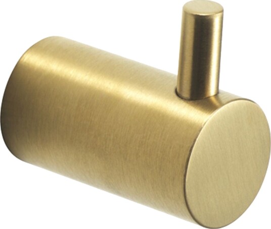 Pressalit - Towel hook - børstet messing (en pakke 2)
