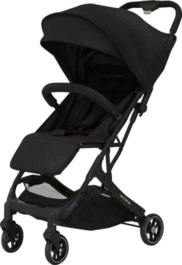 Asalvo Asalvo Pushchair Amsterdam, Black - Black - 106X 43X 79 Asalvo Asalvo Pushchair Amsterdam, Black - Black - 106X 43X 79