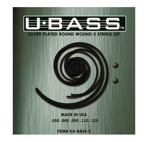 Kala U-Bass Metal Roundwound String Set, 5-String
