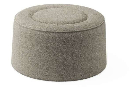 Woud - Praline Pouf Ø78 Beige Woud