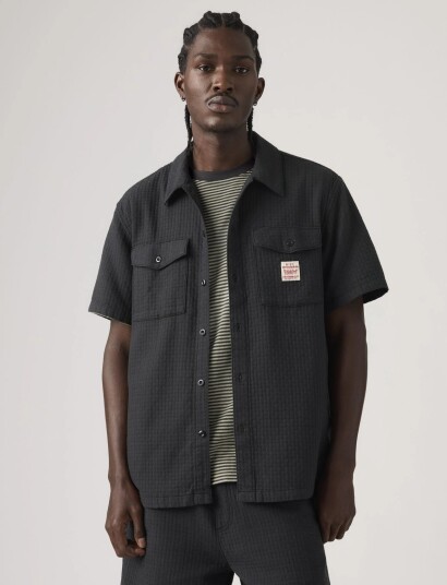 Levi"s® Ss Worker Ww Dark Phantom Dobb Green S Levi"s® Ss Worker Ww Dark Phantom Dobb Green S