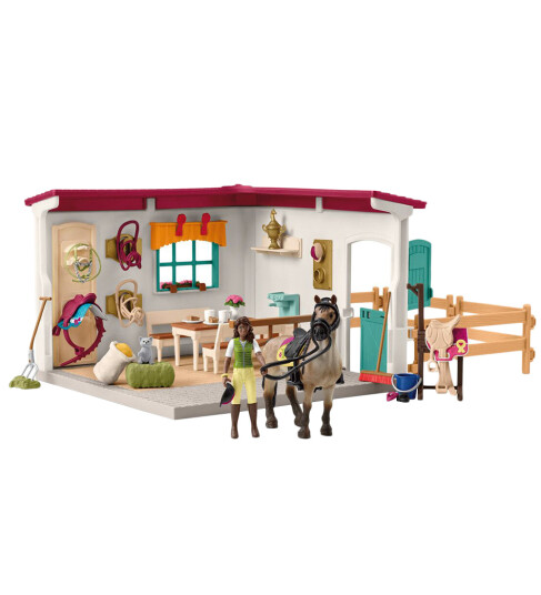 Schleich Horse Club Salrom Lekesett 42591 med 85 Deler for Barn fra 5 År