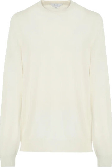 Malo Herre Strikkevarer Hvit 2XL,
