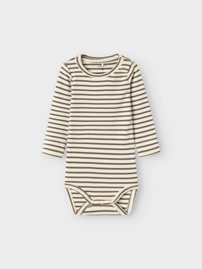 Name It Bani Long Sleeve Body Brun 56