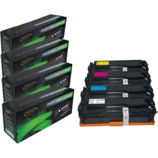 Optimum Tonerkassett 128A CE32-set OPT32MULT Optimum Tonerkassett 128A CE32-set OPT32MULT