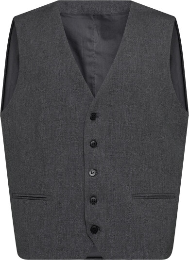 Lindbergh Superflex Relaxed Waistcoat Grey S Lindbergh Superflex Relaxed Waistcoat Grey S