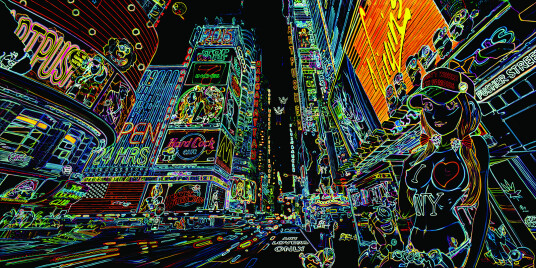 Famous neon av Artpusher Famous neon av Artpusher
