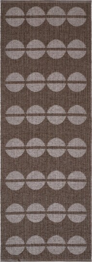 Plastmatter Horredsmattan Bastian brun Størrelse: 150 x 200 cm