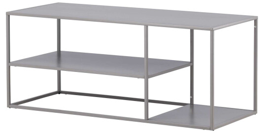 Venture Home Design Staal sidebord Grå 120 x 50 cm 1708593-01-0 1708593-03-0