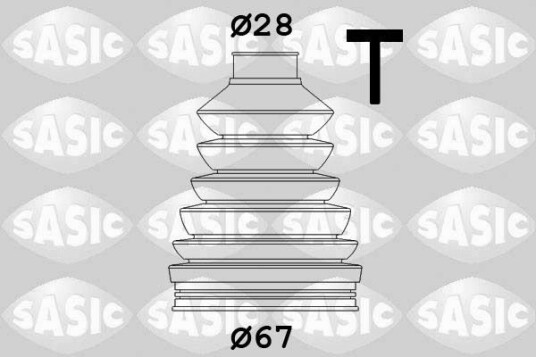 Sasic Mansjett drivaksel SASIC 1906023