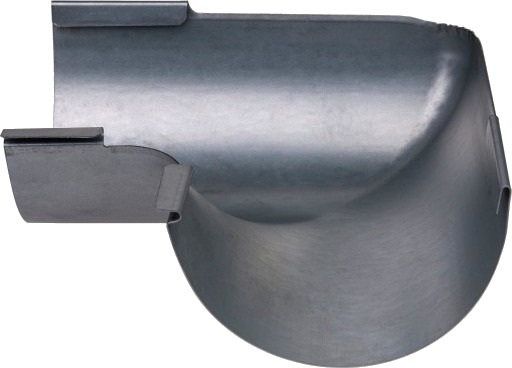 11" x 90° innvendig gjæringsstål Plus Plastmo steel
