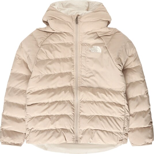 The North Face G Reversible Perrito Hooded Jacket TIMELESS TAUPE XS