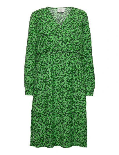 Mads Nørgaard | Chakra Canary Dress Aop | 34