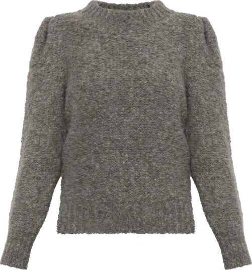 Isabel Marant Dame Strikkevarer Grå 2XS,