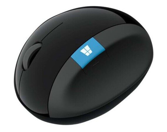 Microsoft Sculpt Ergonomic Mouse - Mus - Optisk - 7 - Svart