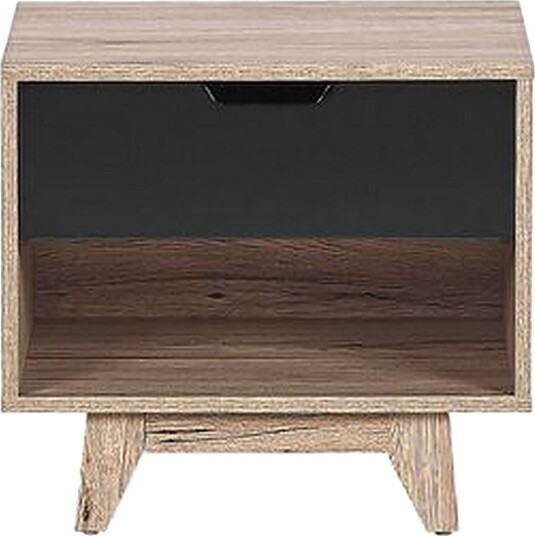 Hultz Sofabord 50 cm - Svart/Lyst Tre