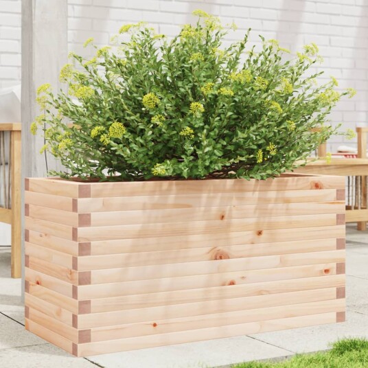 Plantekasse 90x40x45,5 cm heltre furu