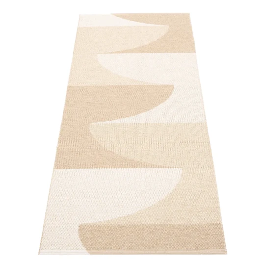 Pappelina Hill teppe Vanilla/Beige/Cream 70 x 180cm Pappelina Hill teppe Vanilla/Beige/Cream 70 x 180cm