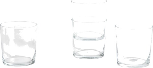 HAY Glass drikkeglass M 36 cl 4 pakning Klar HAY Glass drikkeglass M 36 cl 4 pakning Klar