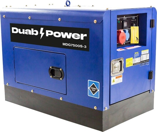 Duab-Power Strømaggregat Mdg7500s-3 3-Fas Diesel Stillegående