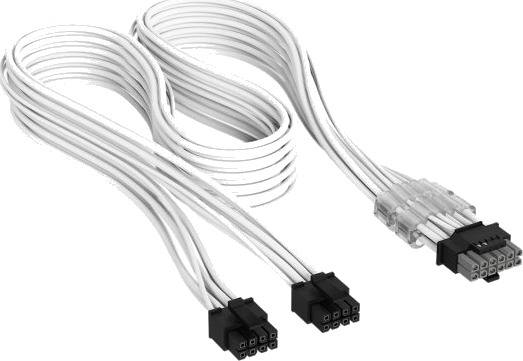 Corsair Cp-8920428, 12V-2X6, 2 X Pci-E (8-Pin), Hankjønn, Hankjønn, Rett, Rett