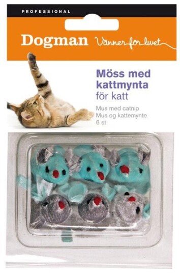 Dogman Professional Mus Med Kattemynte