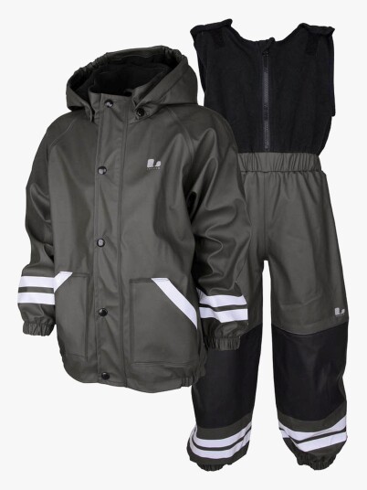 Lindberg Fagerhult Rain Set Fleece Anthracite 90