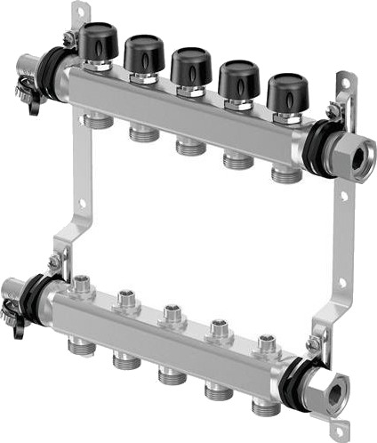 Uponor Fordelersett 3 Kretser 3/4" Euro 10177300