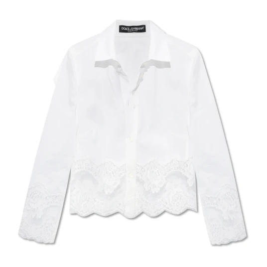 Dolce & Gabbana Dame Bluser & Skjorter Hvit S,