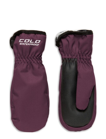 Cold Aubergine Soft Shell Hanske JR 4 5 år