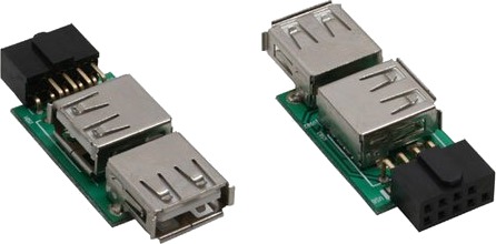 Inline 33440I 2X Usb A Grønn
