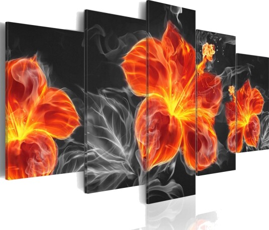 Bilde Fire Lily 100x50 Artgeist sp. z o. o.