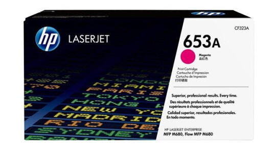 HP 653A / CF323A - Magenta Toner - Laser toner Rød HP 653A / CF323A - Magenta Toner - Laser toner Rød