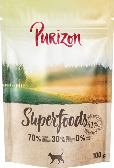 Purizon Tørrfôr Cat Superfoods Kylling 100 G