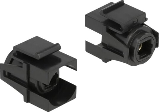 Delock Toslink modulinnlegg svart