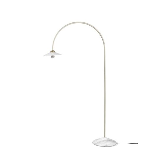 Valerie Object Stålampe N2 Gulvlampe Elfenben/Marmor Valerie Object Stålampe N2 Gulvlampe Elfenben/Marmor