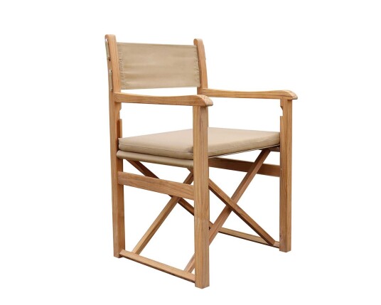 Stockamöllan Haväng direktørstol Sand Teak Beige