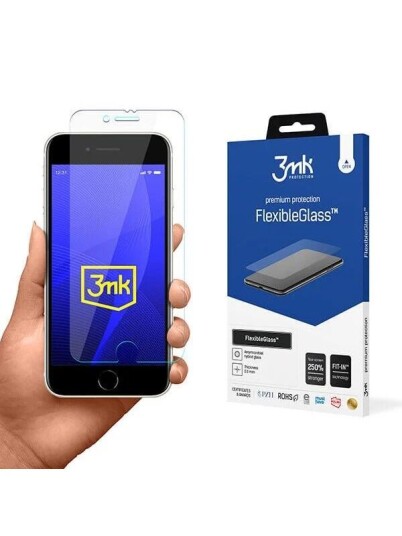 3mk FlexibleGlass hybrid glass for iPhone 8