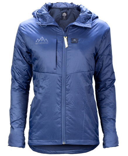 Heat Experience Heated Hybrid Jacket W Marineblå Marineblå female XL