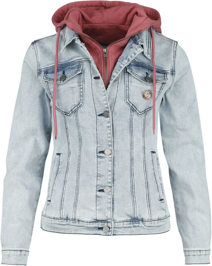 Harry Potter Dongerijakke - Hermine - XS til XXL - Damer - forvasket denim Harry Potter Dongerijakke - Hermine - XS til XXL - Damer - forvasket denim