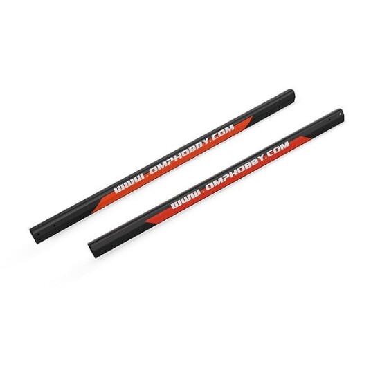 OMP OSHM2312R Tail Boom Set Red