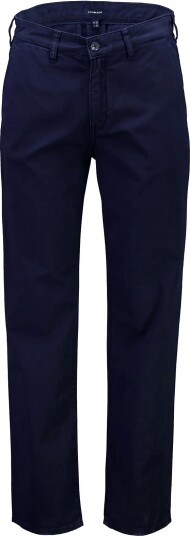 Lindbergh Stretch Twill Chino Pants   NAVY   31 x 34