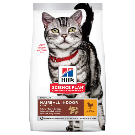 Hills Cat Ad Hairball Indoor 1.5Kg