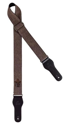 Ortega Guitars Ortega Ocs-130 Guitar Strap Highland Series, Faded Brown