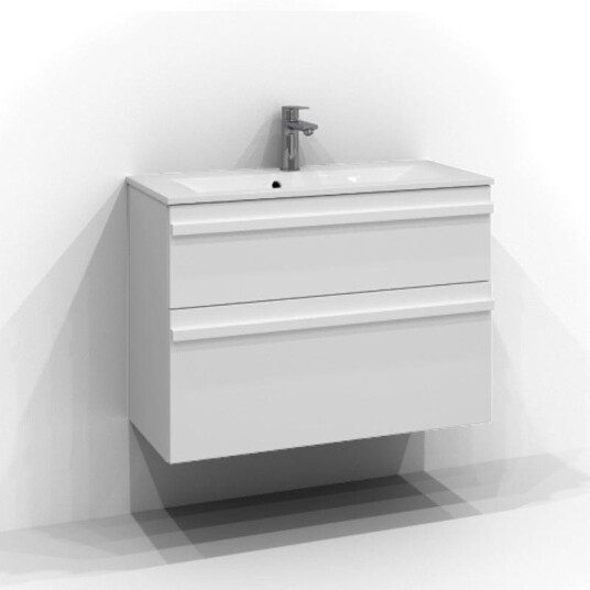 Svedbergs Poem List Servantskap Slim D35 med 2 Skuffer Hvit / 80cm SV-3358312 Svedbergs Poem List Servantskap Slim D35 med 2 Skuffer Hvit / 80cm SV-3358312