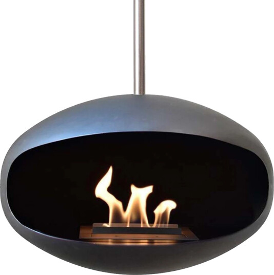 Cocoon Fires Cocoon Aeris med takstang i stål Svart Cocoon Fires Cocoon Aeris med takstang i stål Svart