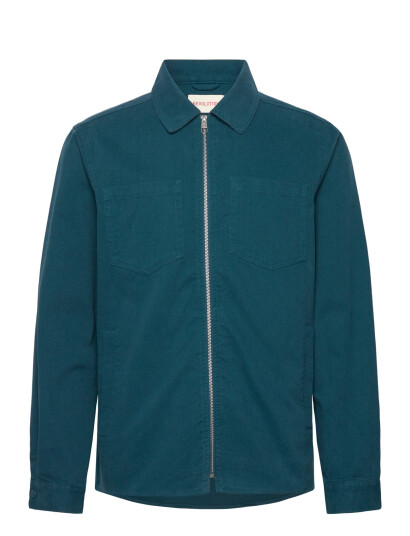 Revolution Overshirt W. Zipper - Green - S
