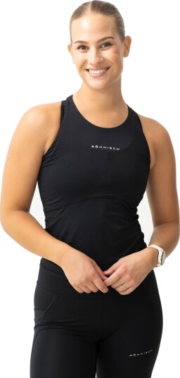 Röhnisch Jacquard Tank Sort XL Röhnisch Jacquard Tank Sort XL